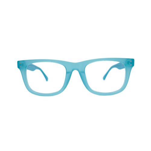 monstyle Wayfarer Brille Azzurro