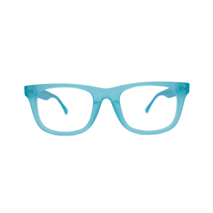 Monstyle Wayfarer Brille Azzurro